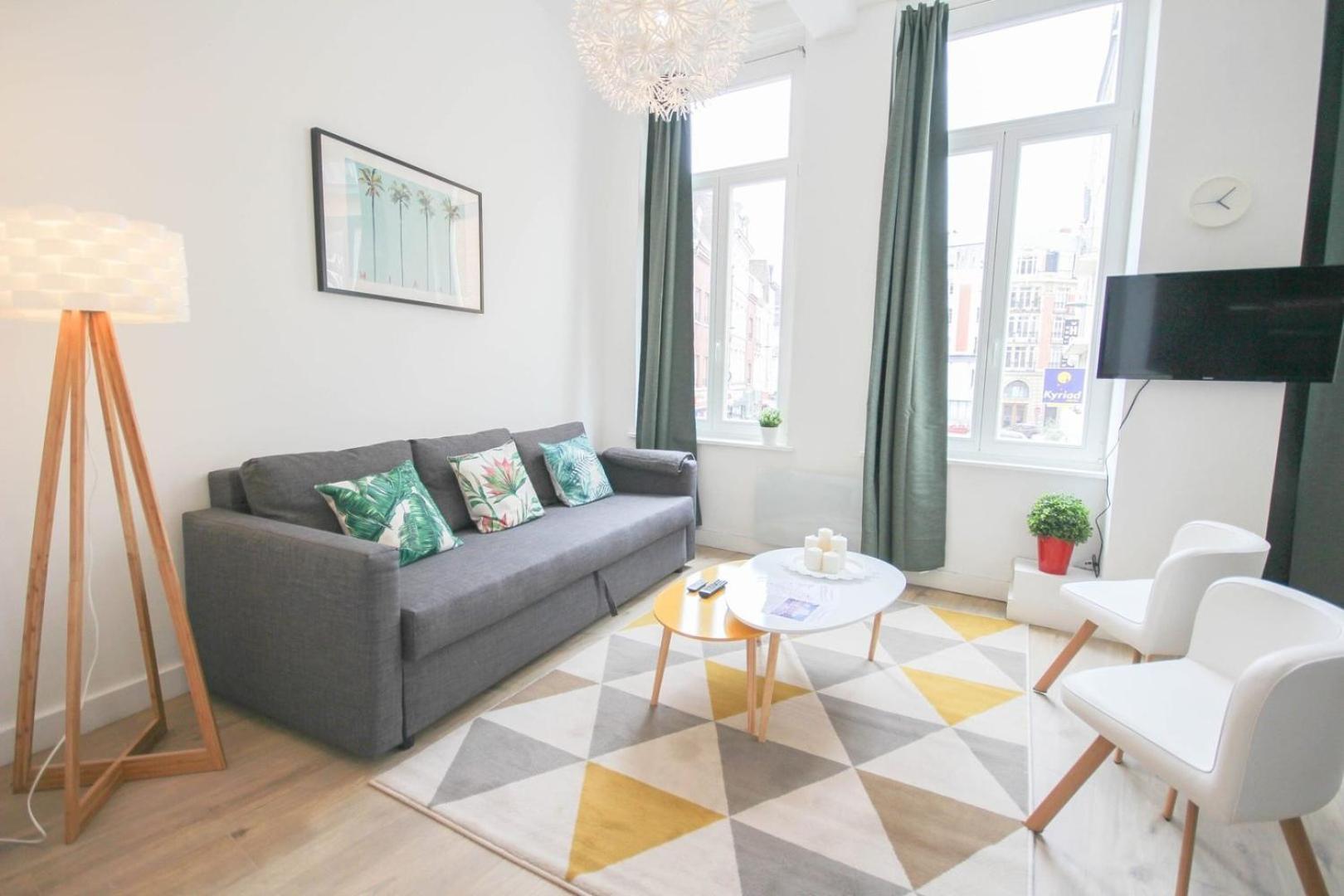 Lille Gares - 50M2 Apartment! Luaran gambar