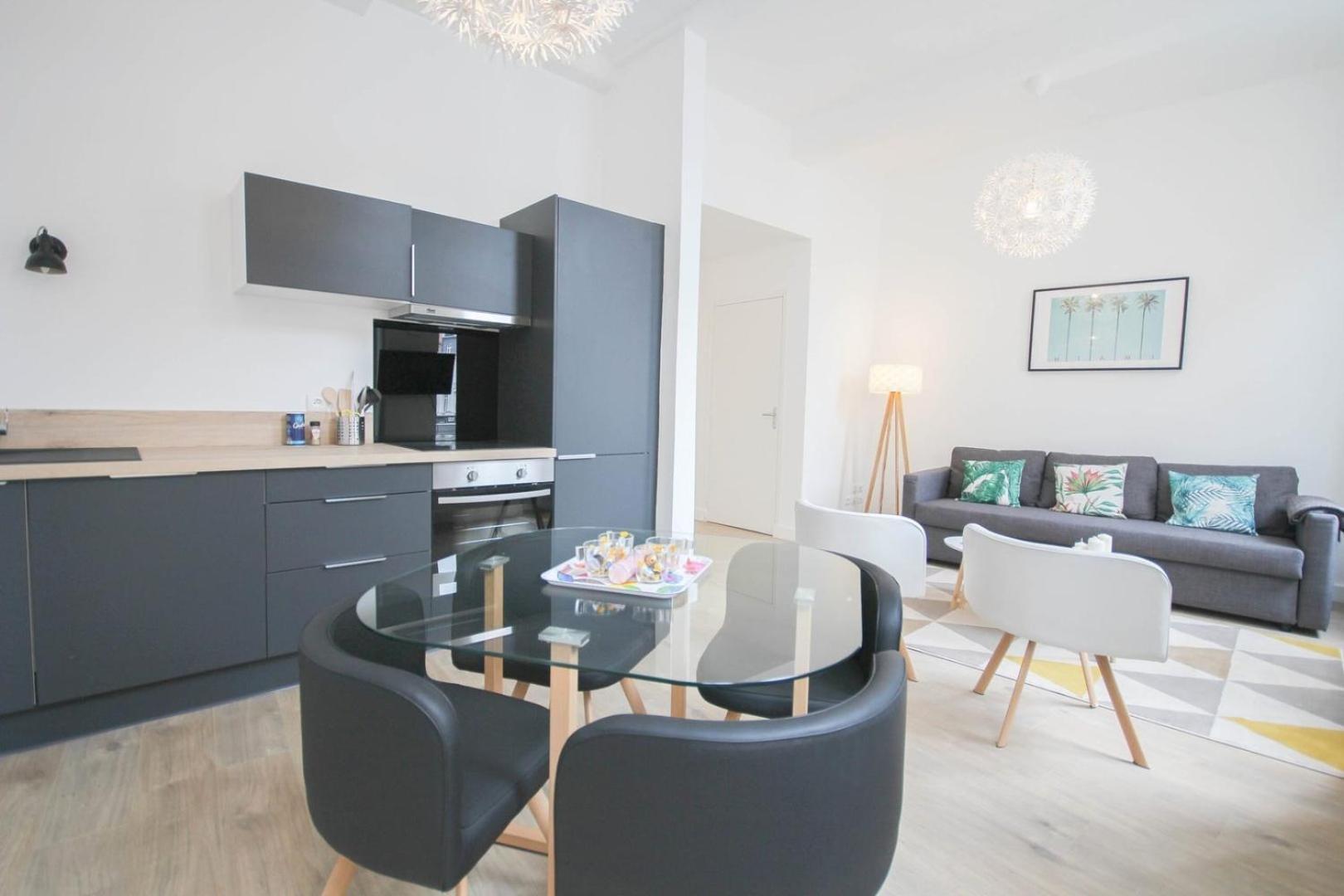Lille Gares - 50M2 Apartment! Luaran gambar