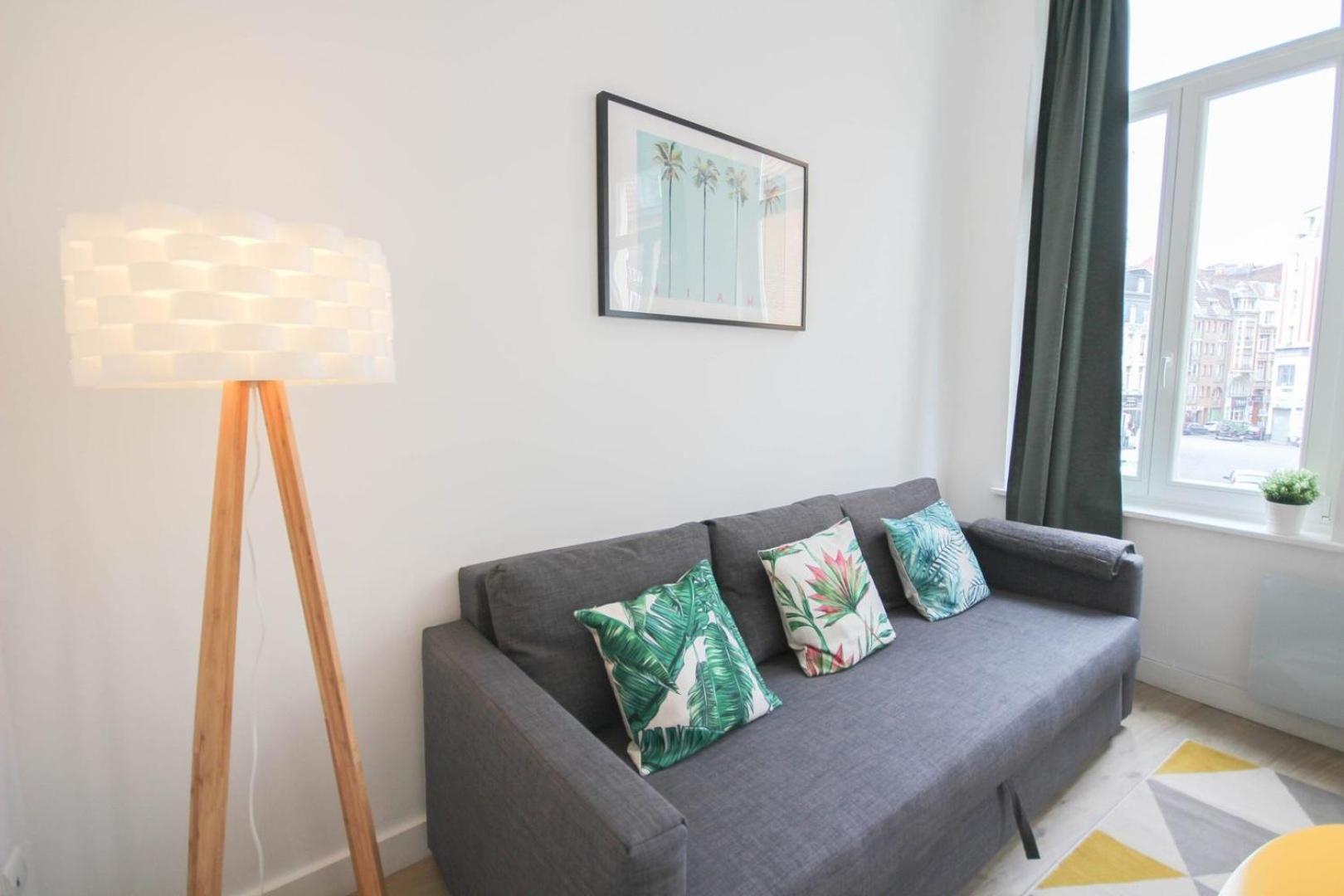 Lille Gares - 50M2 Apartment! Luaran gambar